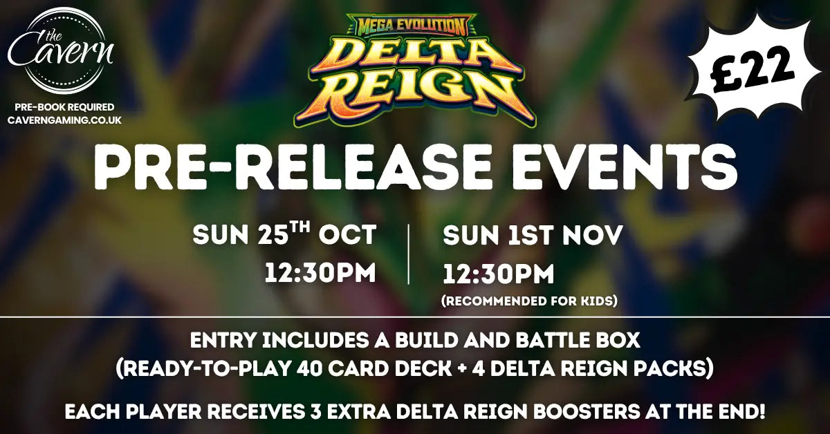Pokemon TCG: Delta Reign Pre Release