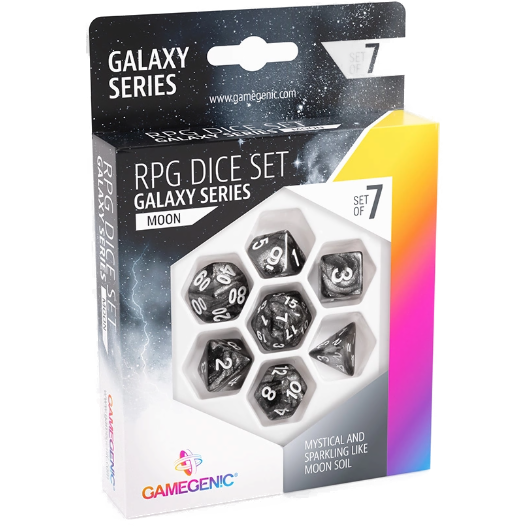 Gamegenic Galaxy Series - RPG Dice Set