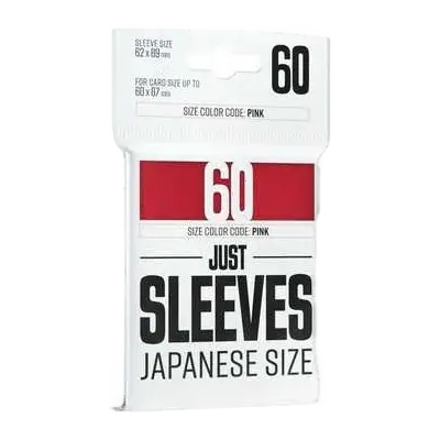 Gamegenic Just Sleeves Japanese Size (60)