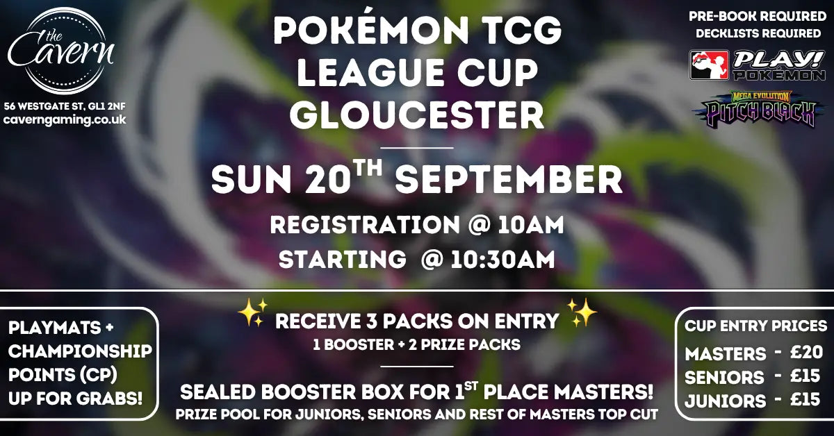 Pokemon TCG: League Cup Gloucester - 20/09/26