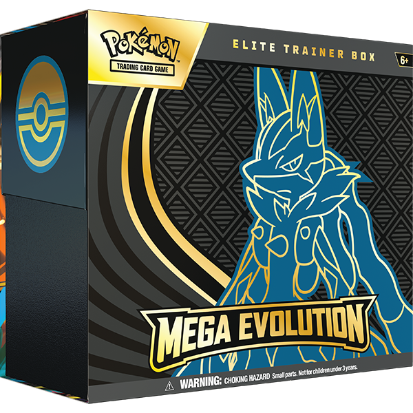 PRE-ORDER Pokemon Mega Evolution Lucario Elite Trainer Box