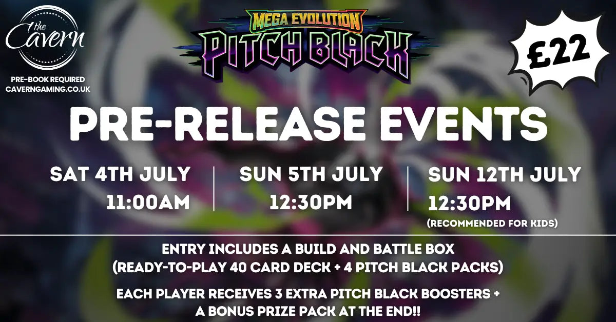 Pokemon TCG: Pitch Black Pre-Release