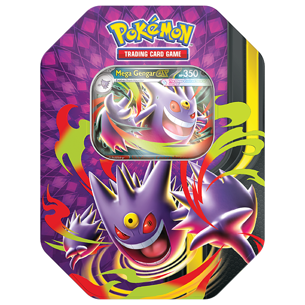 PRE-ORDER Pokemon TCG: Mega Moonlit Tin - GENGAR