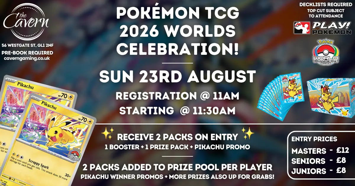 Pokemon TCG: 2026 Worlds Celebration Tournament - 23/08/26