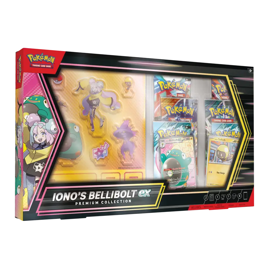Pokemon Iono's Bellibolt ex Premium Collection