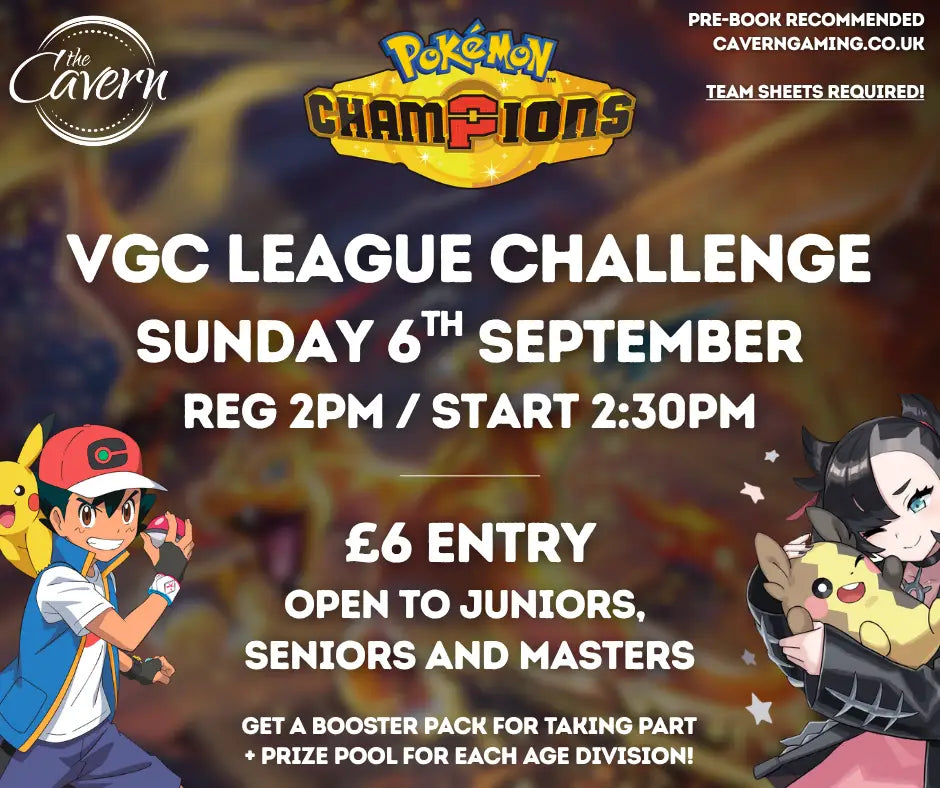 Pokemon VGC: League Challenge Gloucester - 06/09/26
