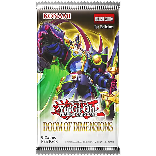 Yu-Gi-Oh! Doom of Dimensions Booster Pack