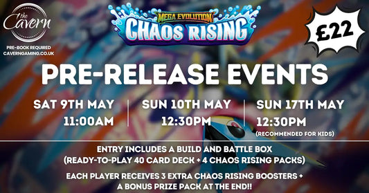 Pokemon TCG: Chaos Rising Pre-Release
