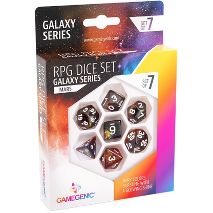 Gamegenic Galaxy Series - RPG Dice Set