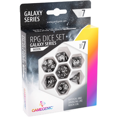 Gamegenic Galaxy Series - RPG Dice Set