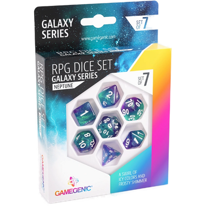 Gamegenic Galaxy Series - RPG Dice Set