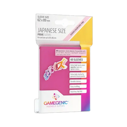 Gamegenic Prime Sleeves - Japanese Size (60)