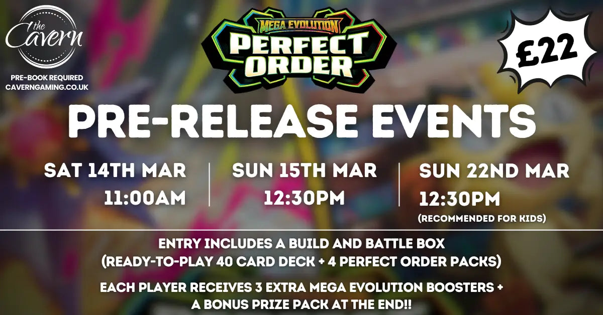 Pokemon TCG: Perfect Order Pre-Release