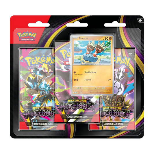 PRE-ORDER Pokemon TCG: Pitch Black 3-Pack