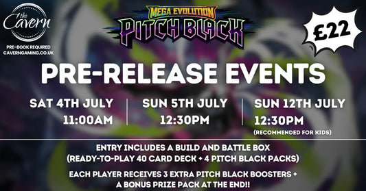 Pokemon TCG: Pitch Black Pre-Release
