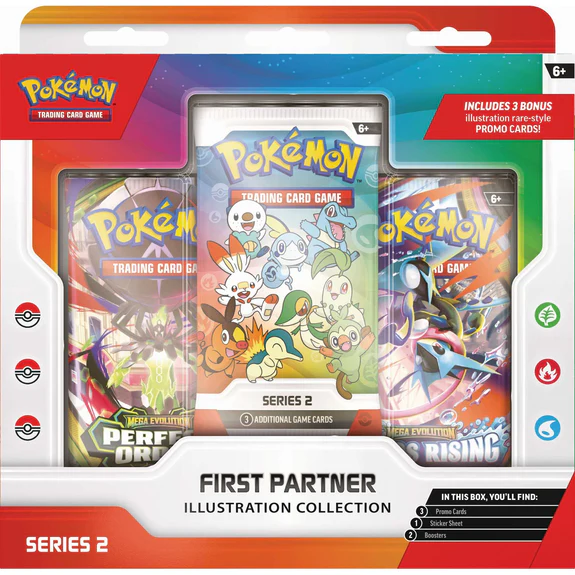 PRE-ORDER Pokemon TCG: First Partner Illustration Collection - Series 2