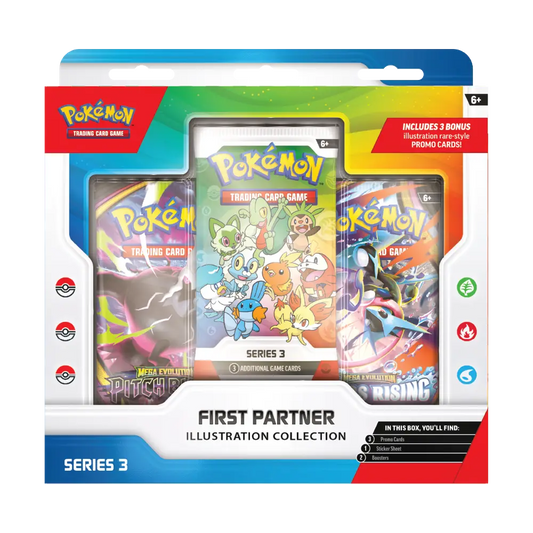 PRE-ORDER Pokemon TCG: First Partner Illustration Collection - Series 3
