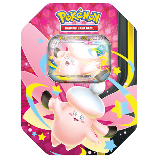 PRE-ORDER Pokemon TCG: Mega Moonlit Tin - CLEFABLE