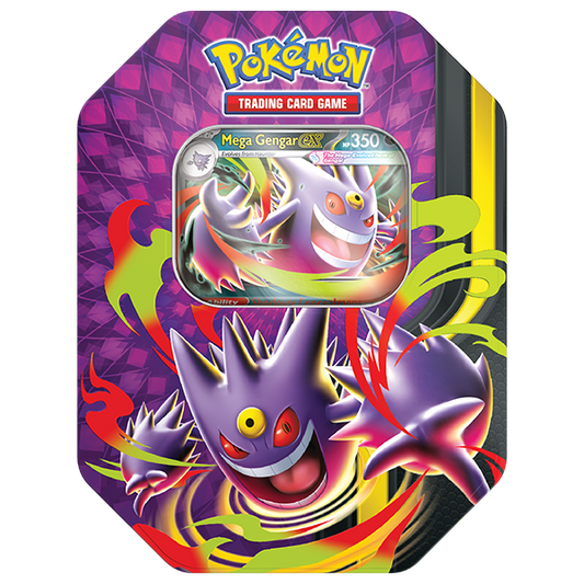 PRE-ORDER Pokemon TCG: Mega Moonlit Tin - GENGAR