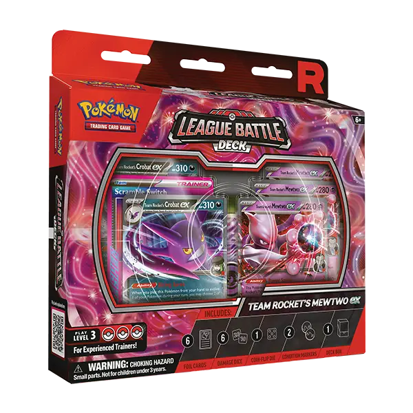 Pokémon Team Rocket's Mewtwo ex League Battle Deck