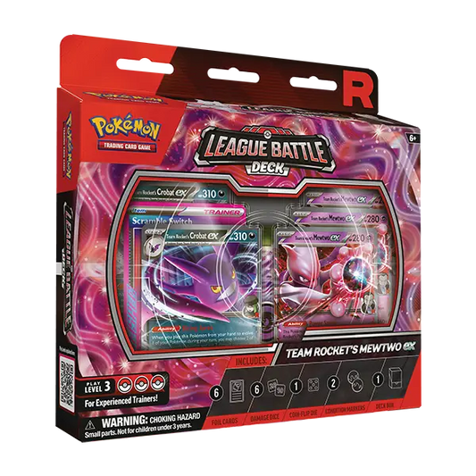 Pokémon Team Rocket's Mewtwo ex League Battle Deck