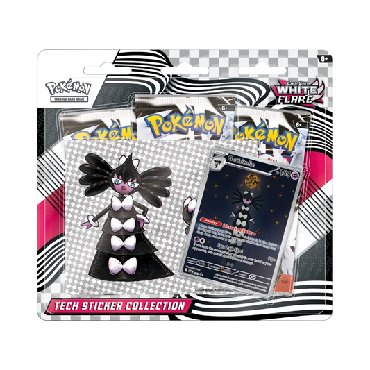 PRE-ORDER - White Flare - Tech Sticker Collection Gothitelle